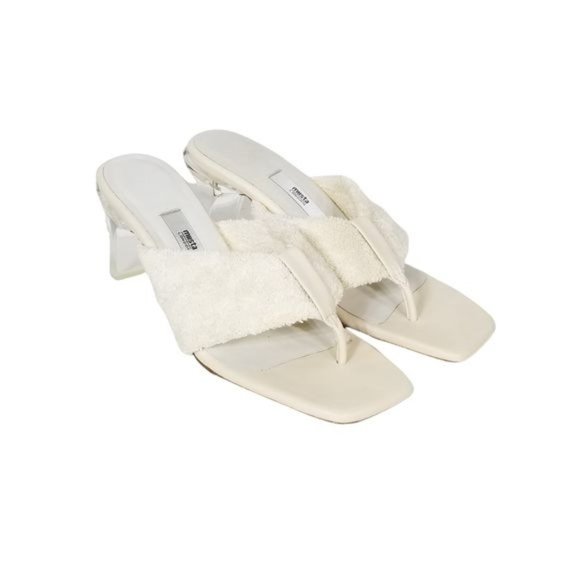 MIISTA London New In Box Carissa Sandal in Ivory Salt Towel Womens Size 9.5 - Picture 3 of 10